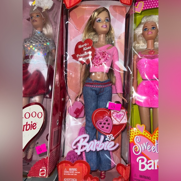 Vintage Valentines Barbies By Mattel New In Box, Price is for individual Barbie - Picture 5 of 10